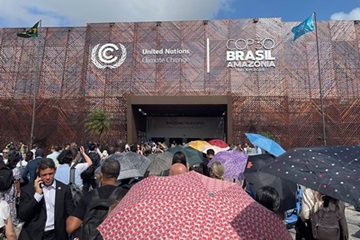 Entry to COP30 in Belém
